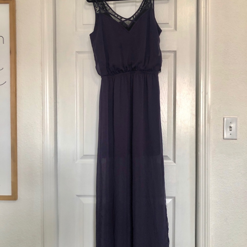 EXPRESS maxi dress with lace detailing